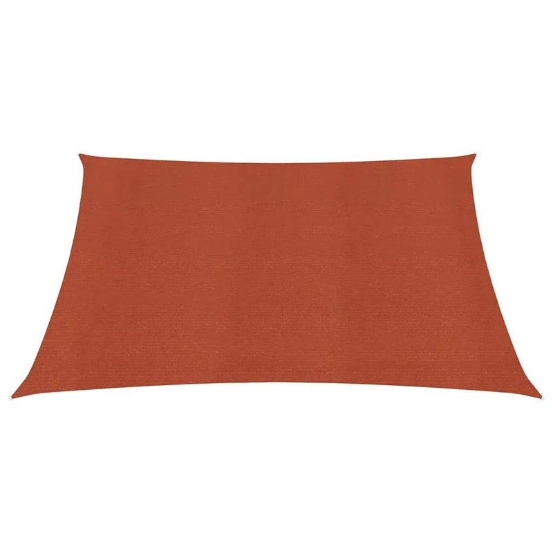 Voile d'ombrage 160 g/m² terre cuite 2,5 x 3 m PEHD 02_0009337