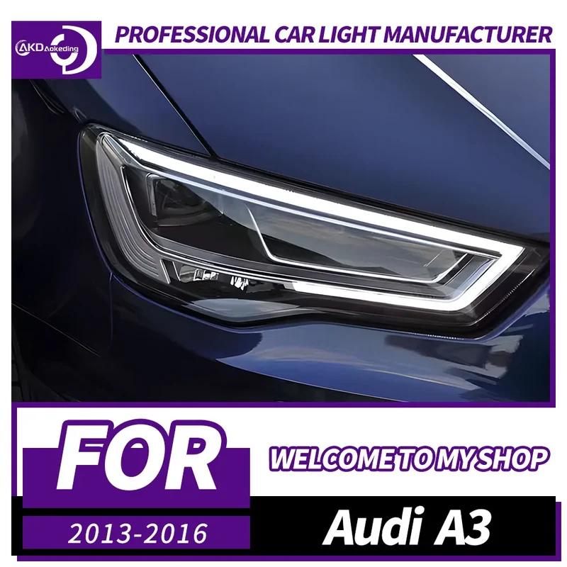 Phares LED Audi A3 8V 2013-2016 Berline Sportback