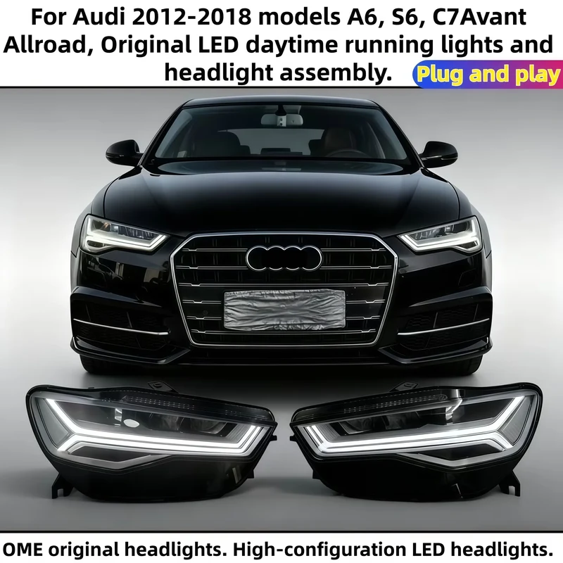 Phares LED Audi A6 C7 Allroad 2012-2018