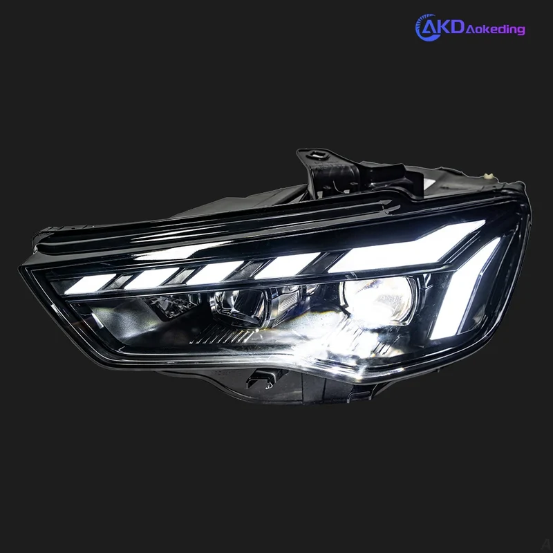 Phares LED Audi A3 8V 2013-2016 à boîtier noir