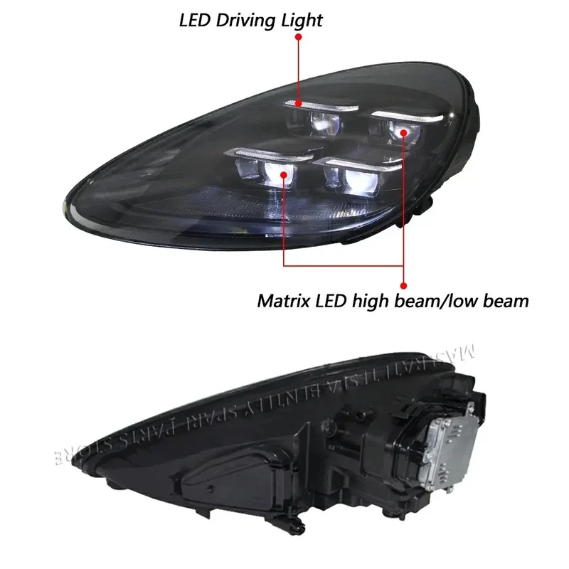 Phares LED Porsche Cayenne 958.1 958.2 2011-2017