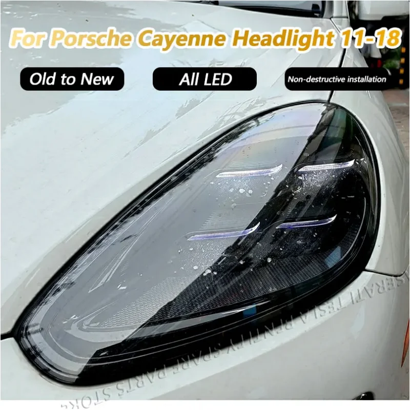 Phares LED Porsche Cayenne 958.1 958.2 2011-2017
