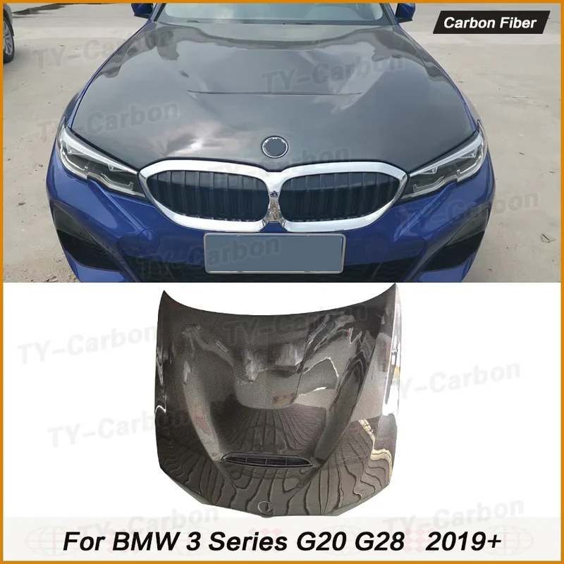 Capot Avant BMW Série 3 G20 G28 Carbone Style GTS 2019-2022
