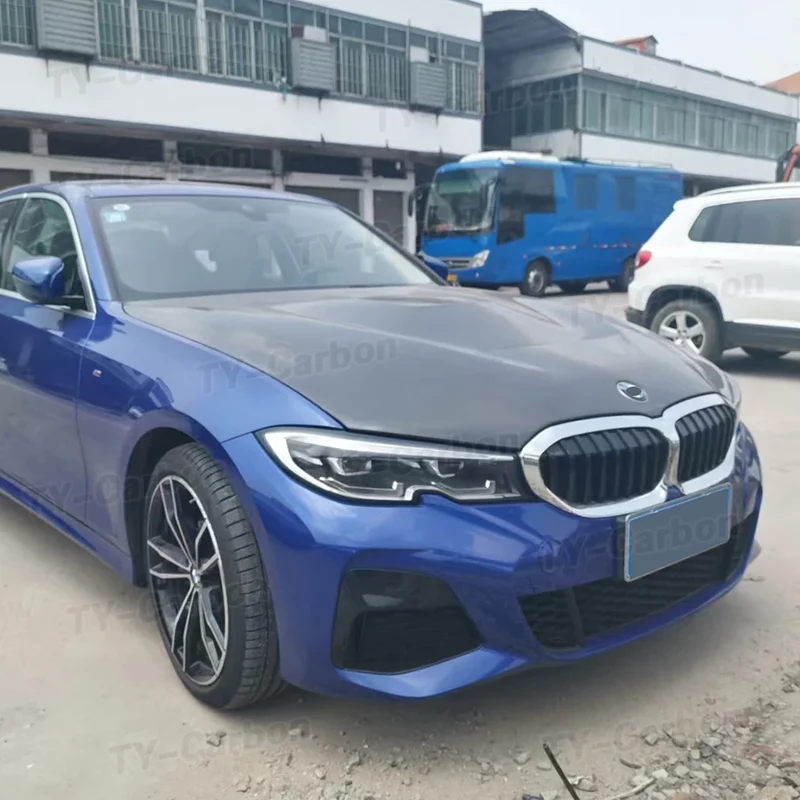 Capot Avant BMW Série 3 G20 G28 Carbone Style GTS 2019-2022