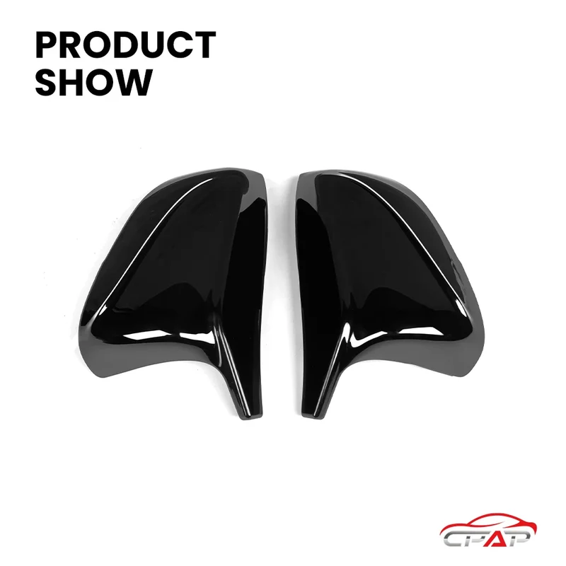 Coques de Retroviseurs Noir Brillant Infiniti Q50 Q60 2014-2024