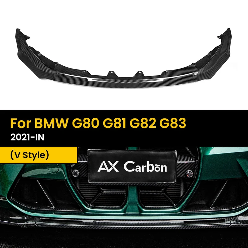 Diffuseur de Pare-Chocs Carbone BMW M3 G80 M4 G82 Style V