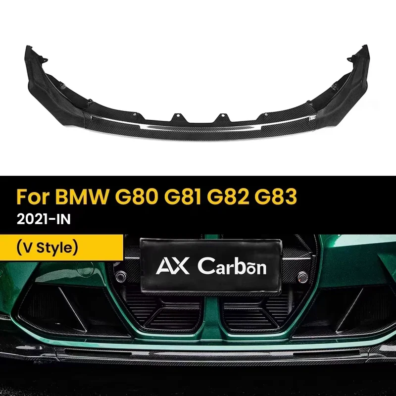 Diffuseur de Pare-Chocs Carbone BMW M3 G80 M4 G82 Style V