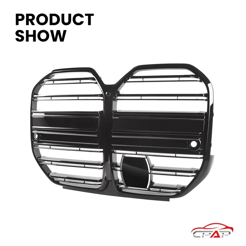 Grilles Avant BMW Série 4 G26 M4 CS Noir Brillant