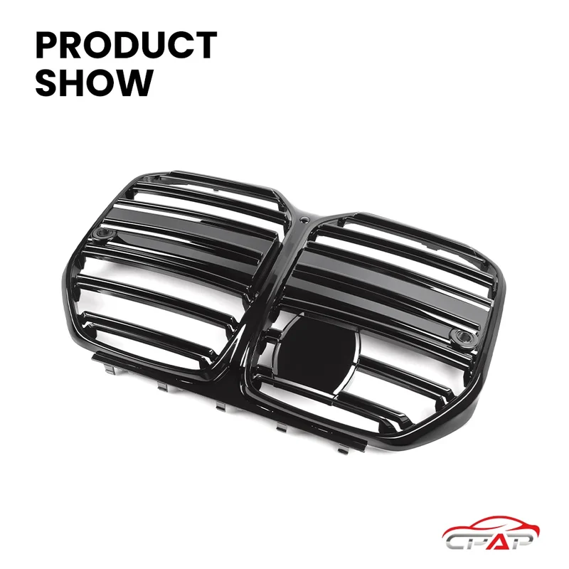 Grilles Avant BMW Série 4 G26 M4 CS Noir Brillant