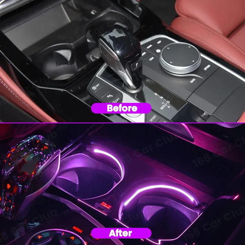 Lumière d'Ambiance Porte-Gobelet BMW X3 X4 G01 G02