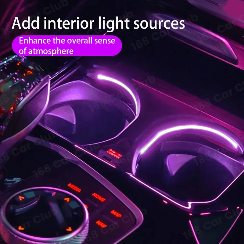 Lumière d'Ambiance Porte-Gobelet BMW X3 X4 G01 G02