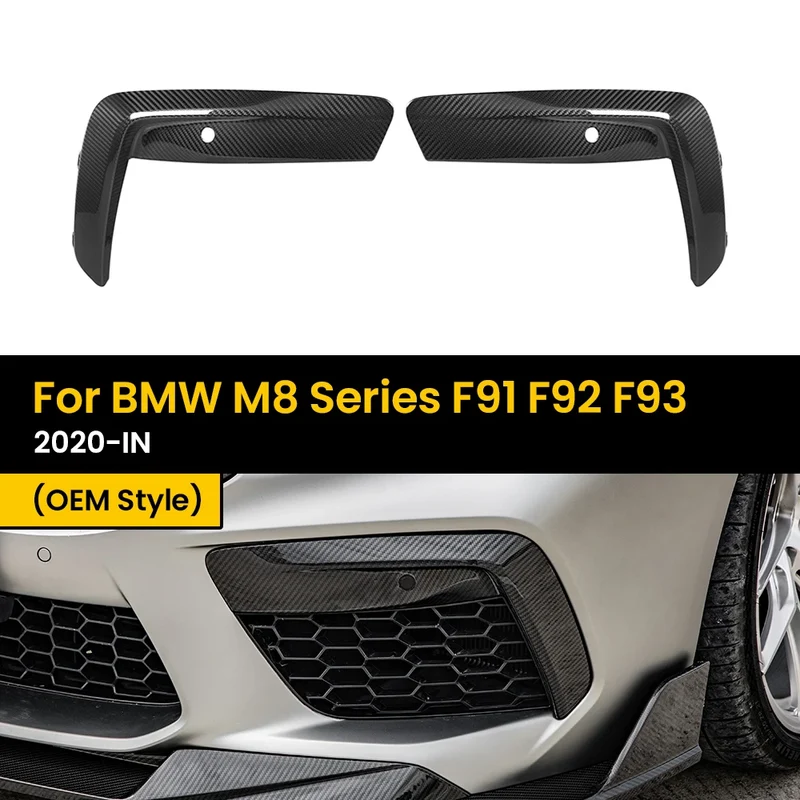 Garniture de Pare-Chocs Avant Carbone BMW M8 F91 F92 F93