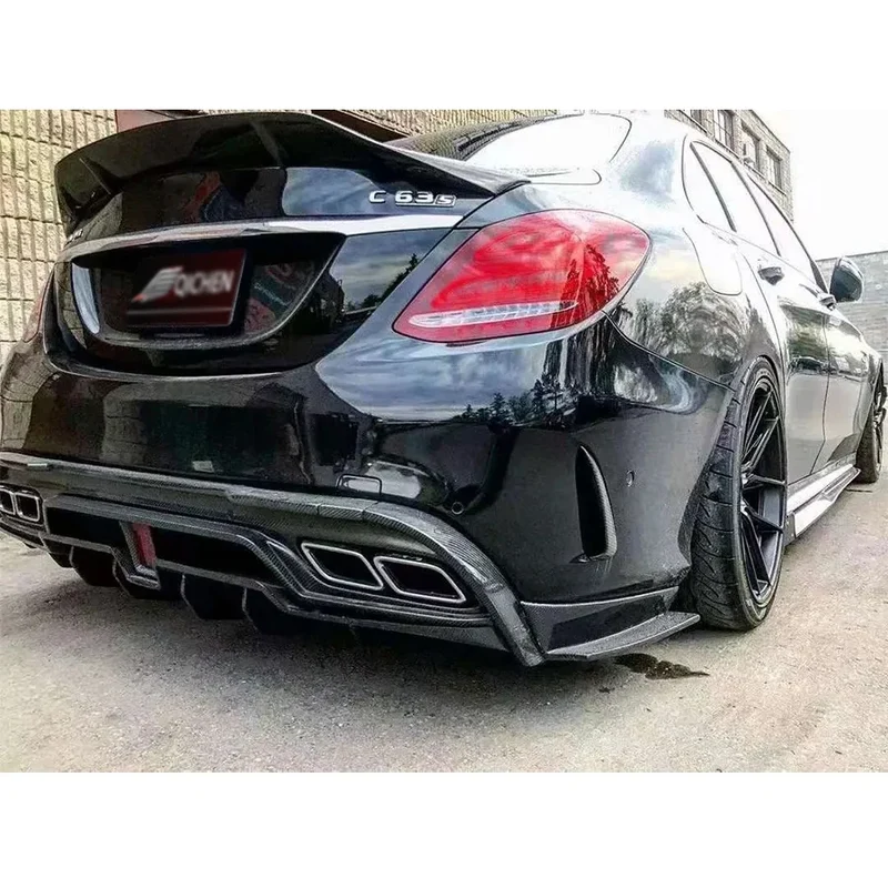 Diffuseur Arrière Carbone Mercedes Classe C W205 C63