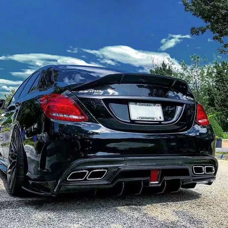 Diffuseur Arrière Carbone Mercedes Classe C W205 C63