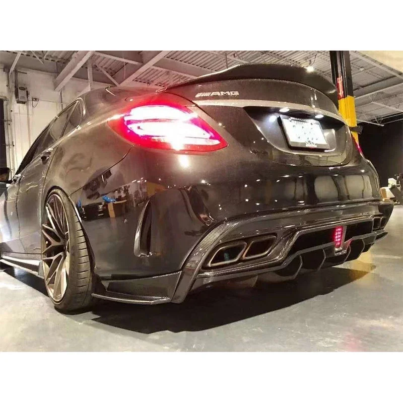 Diffuseur Arrière Carbone Mercedes Classe C W205 C63