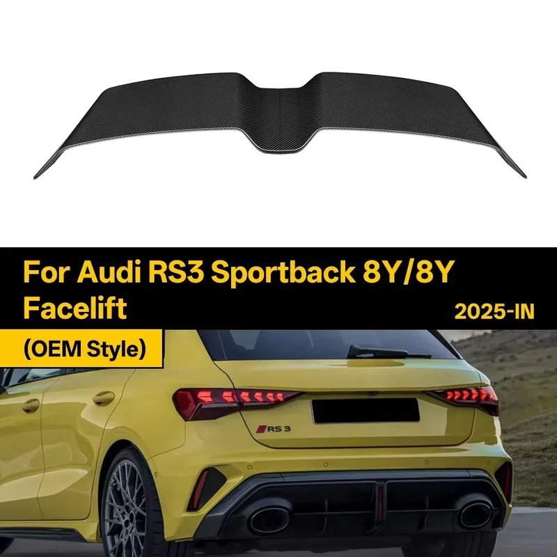 Becquet Arrière Carbone Audi RS3 Sportback 8Y