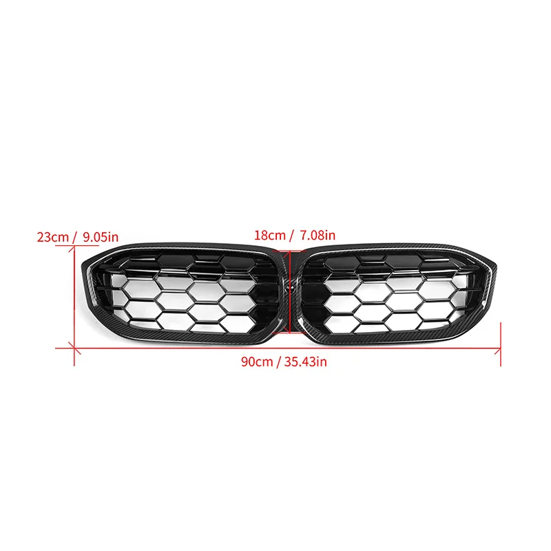 Calandre Carbone BMW Serie 3 G20 G21 LCI 2023-2024