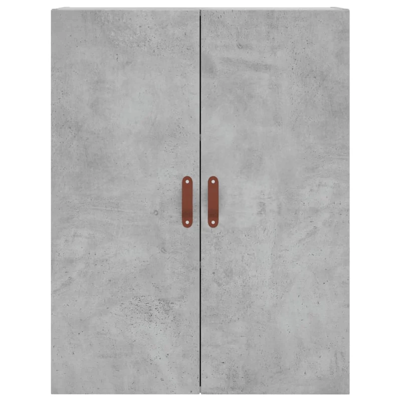 Buffet bahut commode armoire meuble de rangement organisateur cuisine salle de séjour salon haut 69,5 x 34 x 180 cm bois d'ingénierie gris 02_0034652