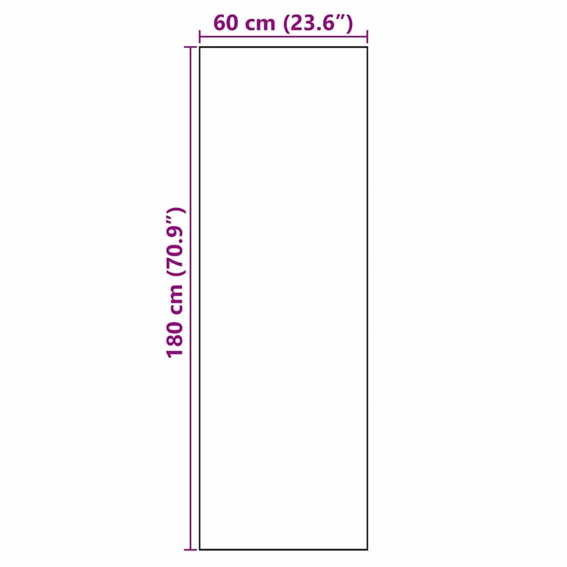 Tapis de cuisine antidérapant design moderne 180 x 60 cm absorbe eau et saleté ambiance épurée en velours noir 02_0058987