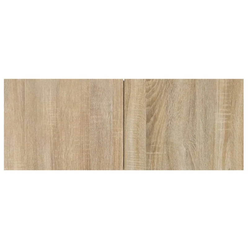 Ensemble de meubles armoire buffet TV télévision salon chambre séjour 5 pièces chêne sonoma bois d'ingénierie brun 02_0024968