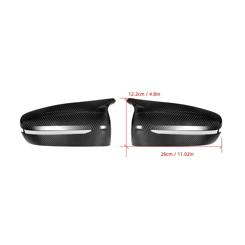 Coques de Rétroviseurs BMW M5 F90 Carbone (Paire)