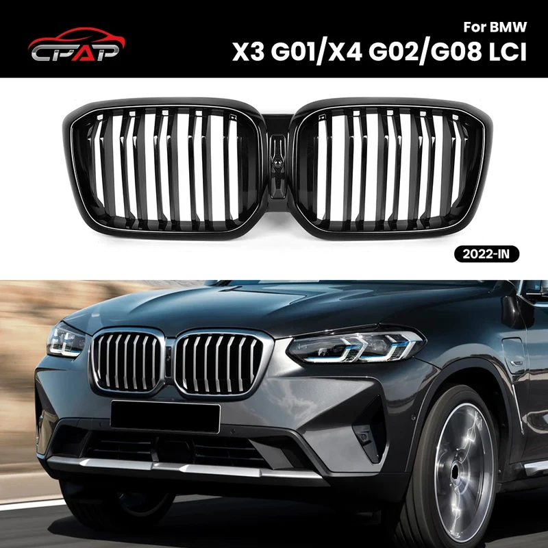 Grille Calandre BMW X3 G01 X4 G02 LCI 2022+