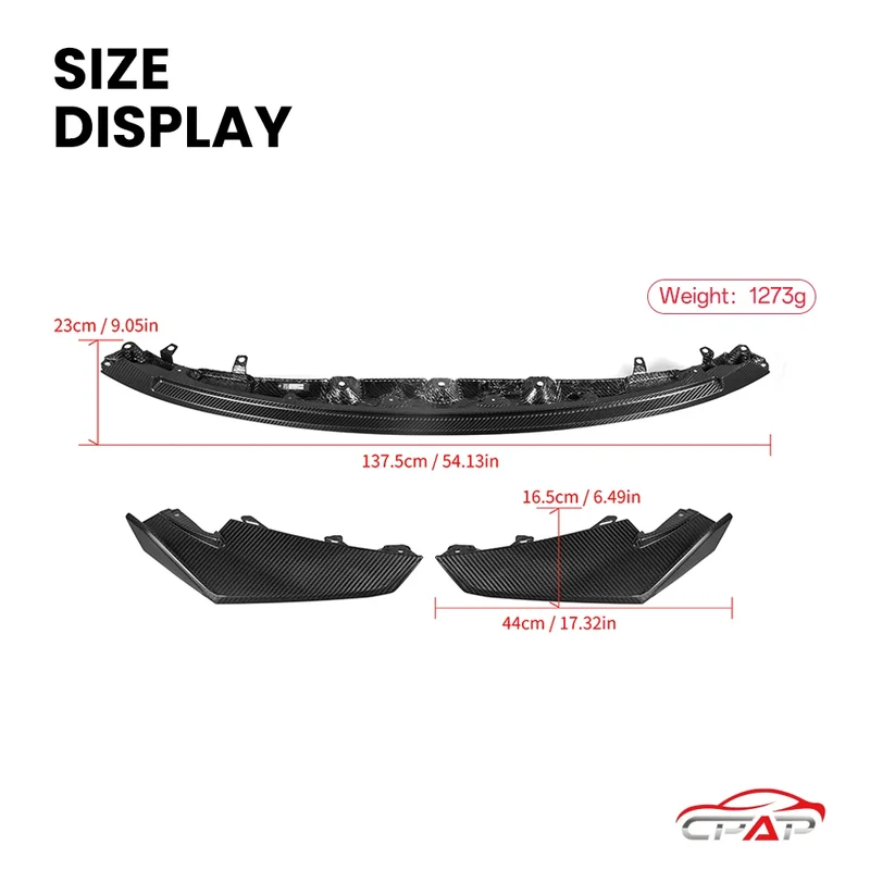 Diffuseur de Pare-Chocs Carbone BMW M3 G80 M4 G82