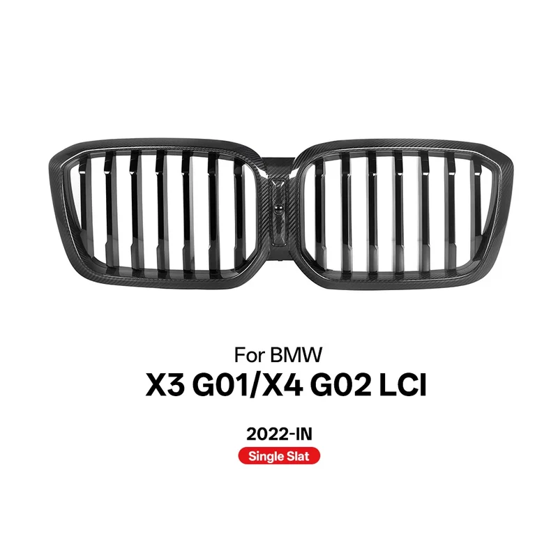 Grille d'Admission d'Air BMW X3 G01 X4 G02 LCI Carbone