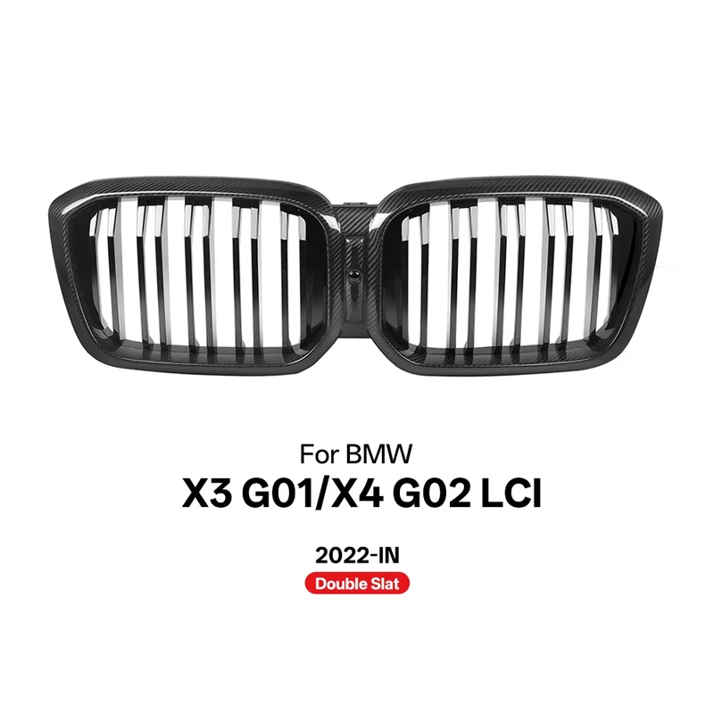 Grille d'Admission d'Air BMW X3 G01 X4 G02 LCI Carbone