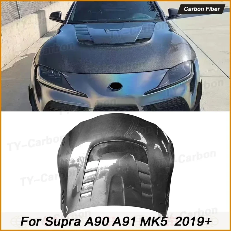 Capot Carbone Toyota GR Supra A90 A91 MK5 Style VRS 2019+