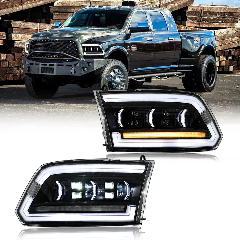 Phares LED Dodge RAM 1500 2500 2009-2018