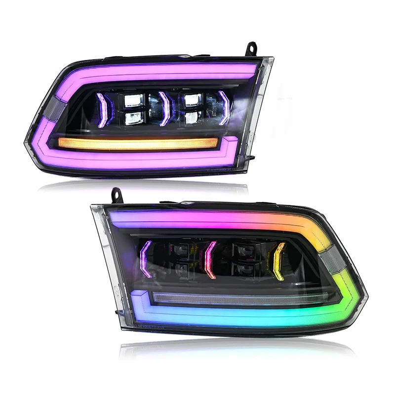 Phares LED Dodge RAM 1500 2500 2009-2018