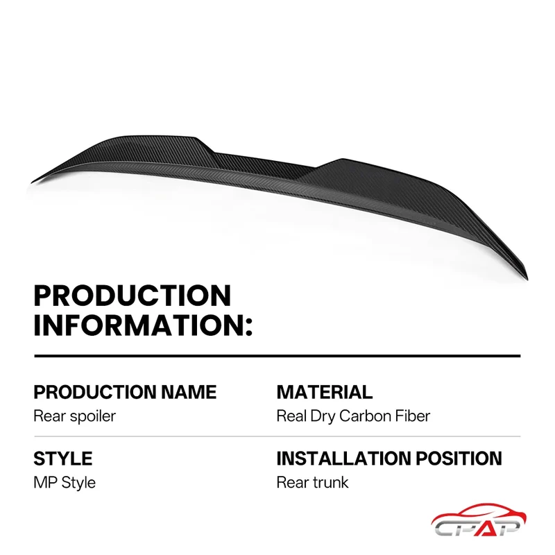 Aileron de Toit Carbone BMW Série 2 G42 G87 2022+