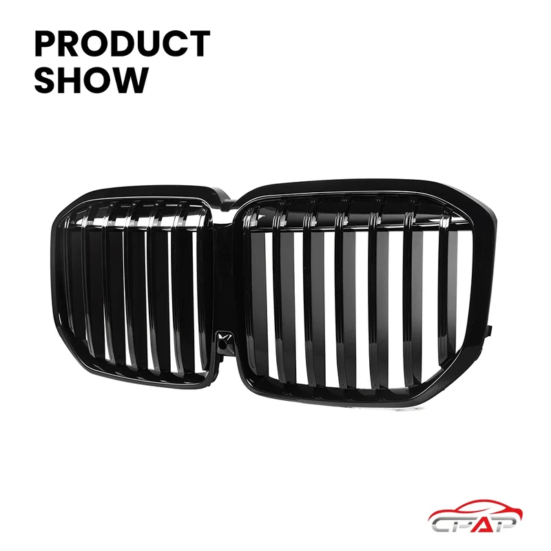 Grille de Pare-Chocs Avant BMW X7 G07 LCI 2023 Noir Brillant