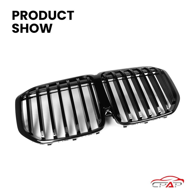 Grille de Pare-Chocs Avant BMW X7 G07 LCI 2023 Noir Brillant