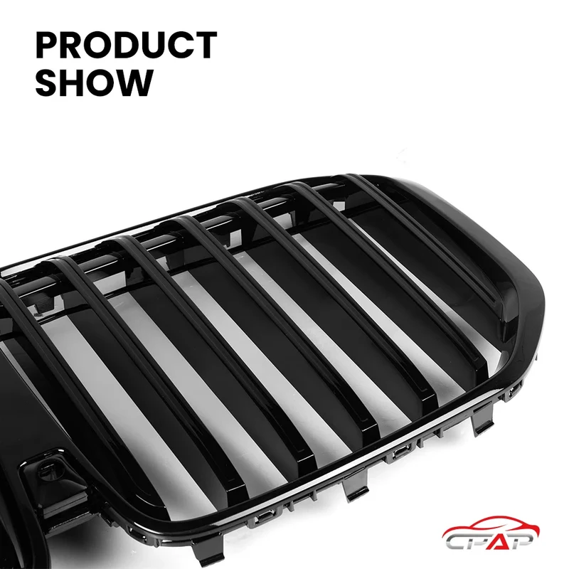 Grille de Pare-Chocs Avant BMW X7 G07 LCI 2023 Noir Brillant