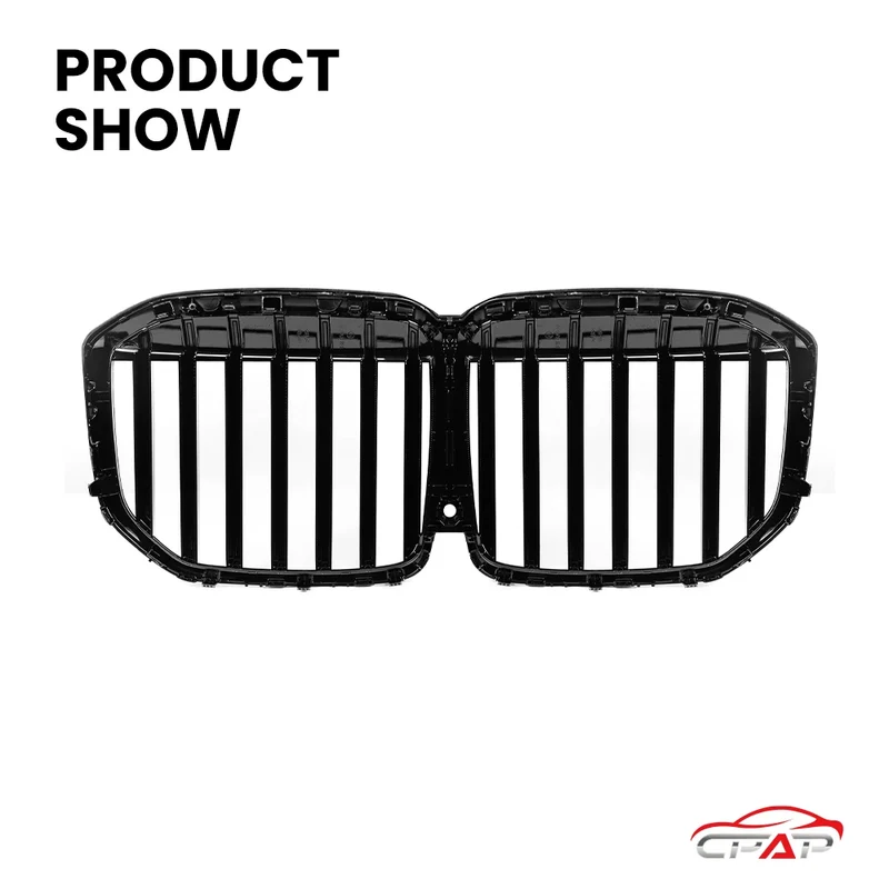 Grille de Pare-Chocs Avant BMW X7 G07 LCI 2023 Noir Brillant