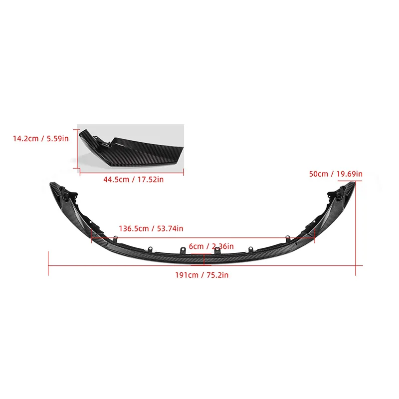 Pare-Chocs Avant Carbone BMW M3 G80 M4 G82 G83
