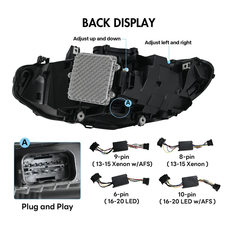 Phares LED BMW Serie 4 F32 F36 F80 2013-2020