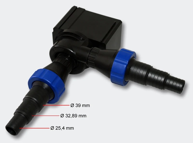 Pompe à eau de bassin filtre filtration cours d'eau eco aquarium petit étang eco 5000l/h 30 Watts 4216064