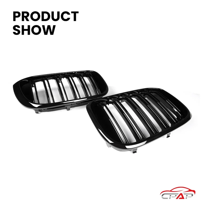 Grille de Pare-Chocs Avant BMW X3 G01 X4 G02 2019-2021 Noir Brillant