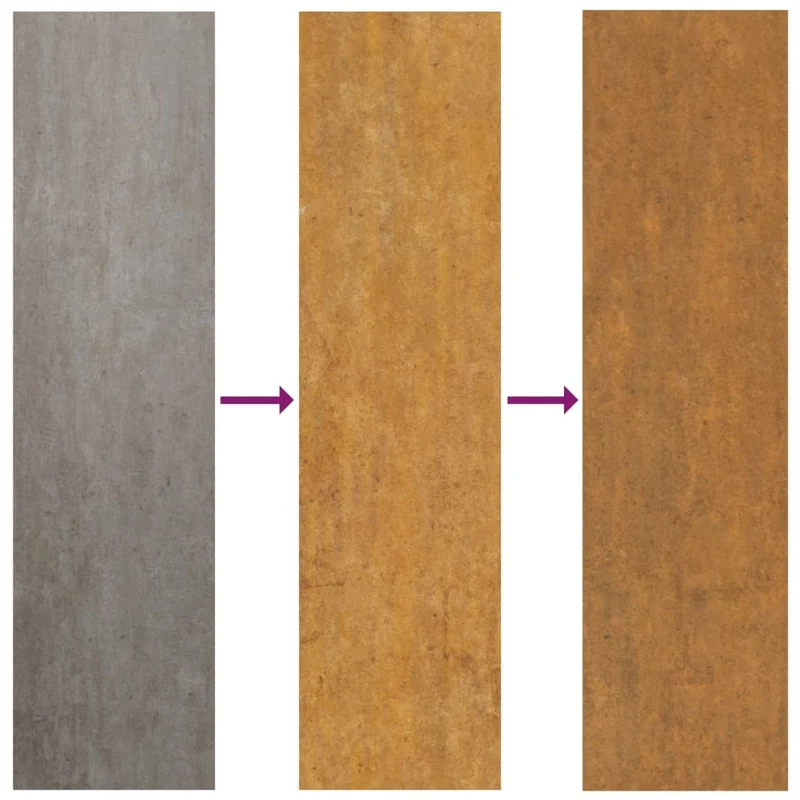 Jardinière bac lit surélevé plantes fleurs terrasse jardin de jardin 100 x 50 x 69 cm acier corten marron 02_0039305