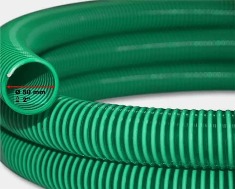 Tuyau de bassin, 1 1/4 pouce (31,75 mm), en longueur de 25 m vert jardin bricolage 4216374