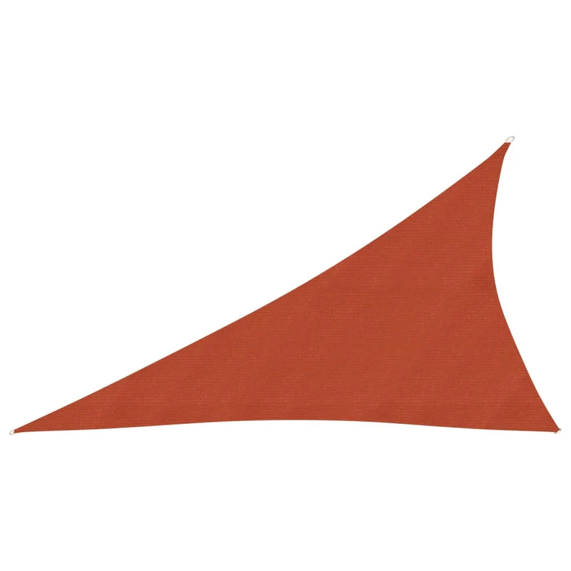 Voile d'ombrage 160 g/m² terre cuite 4 x 5 x 6,8 m PEHD 02_0009353