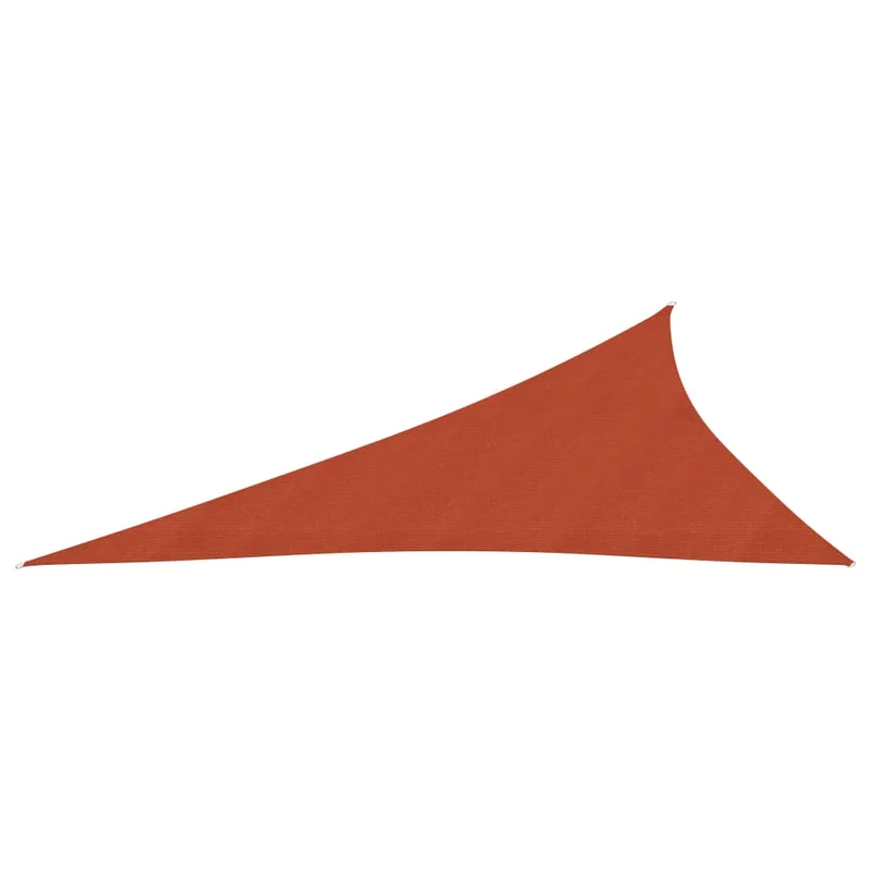 Voile d'ombrage 160 g/m² terre cuite 4 x 5 x 6,8 m PEHD 02_0009353
