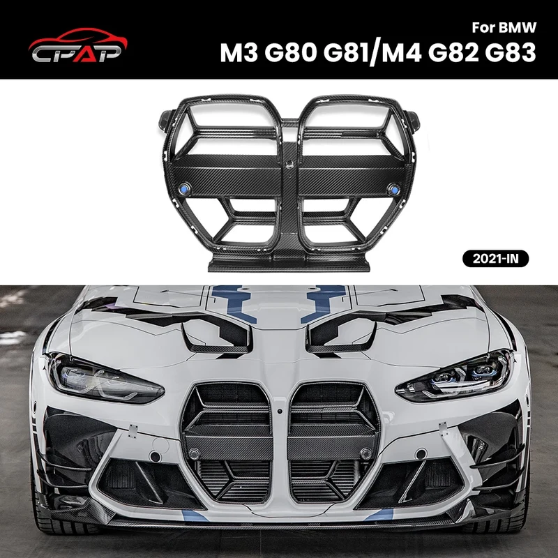 Grille de Calandre Avant Carbone BMW M3 M4 G80 Style CSL