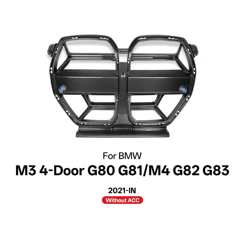 Grille de Calandre Avant Carbone BMW M3 M4 G80 Style CSL