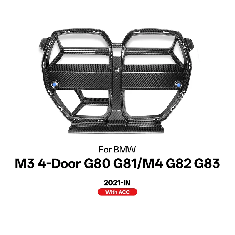 Grille de Calandre Avant Carbone BMW M3 M4 G80 Style CSL