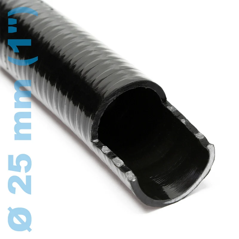 Tuyau bassin 5 m PVC diamètre 40 mm 610g/m pompe étang eau 16_0001603