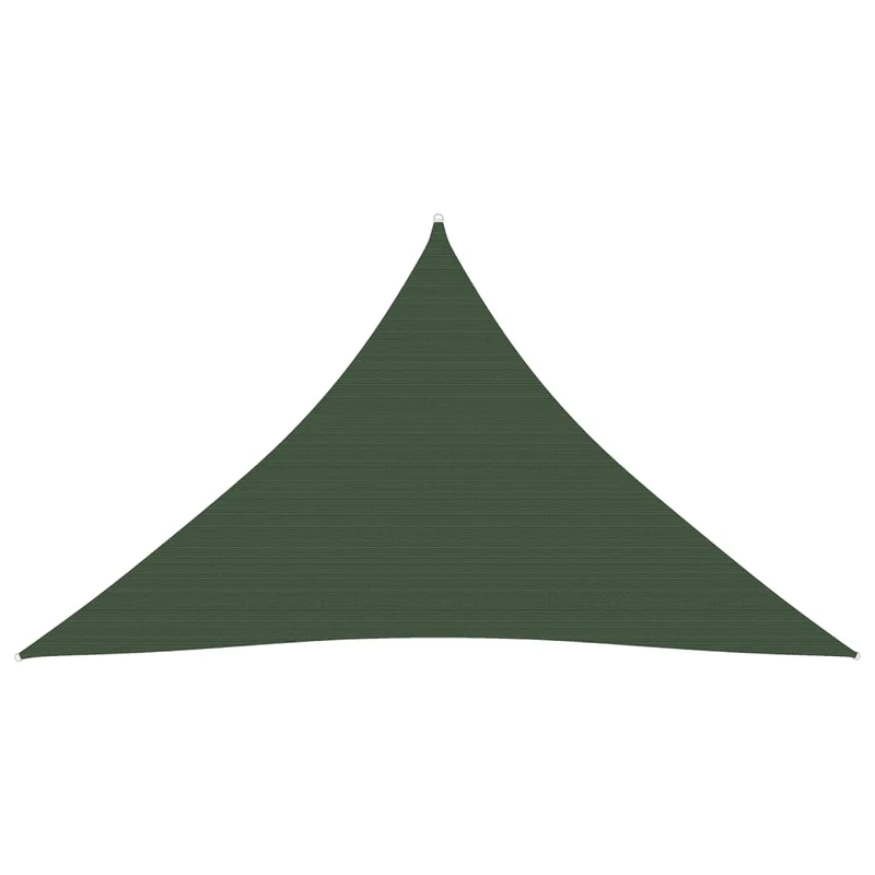 Voile toile d'ombrage parasol 160 g/m² PEHD 3 x 3 x 4,2 m vert foncé 02_0009424